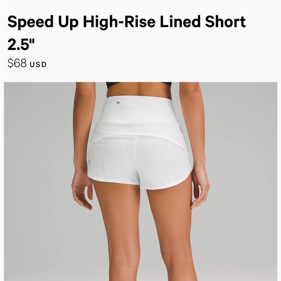 Lululemon shorts bundle (2 pair Speed Up Short) - Picture 4 of 13